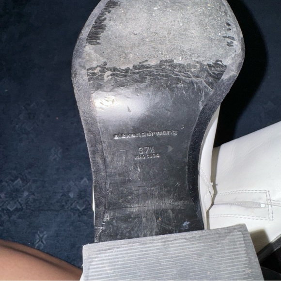 Alexander Wang Size 7.5 White Booties - Picture 3 of 7